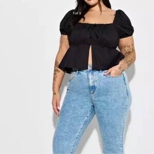 Torrid Love sick High waisted mom jeans